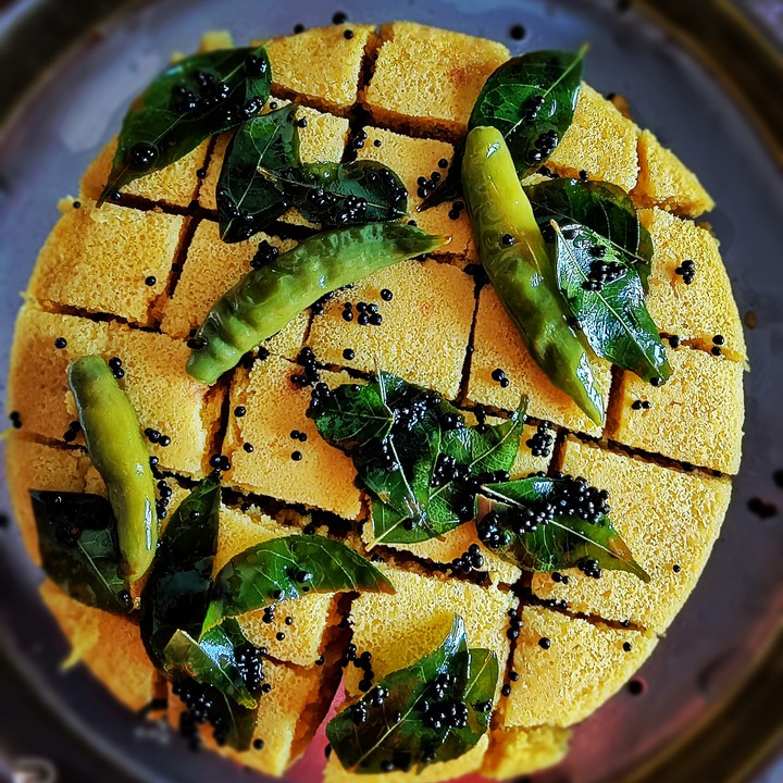#Gujrati dish...#dhokla
