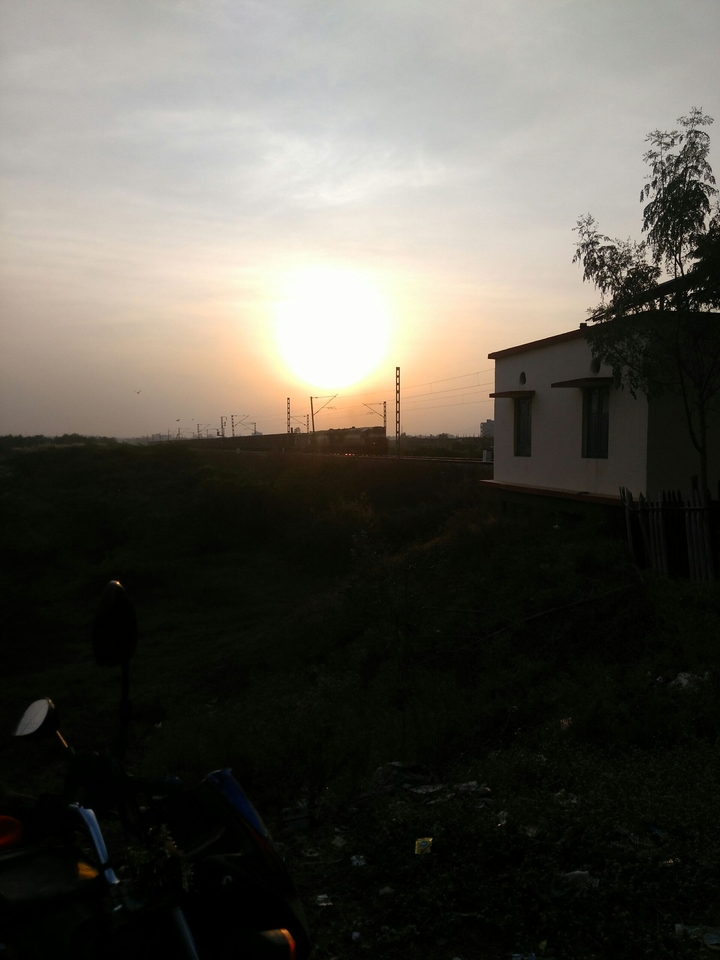 sun set