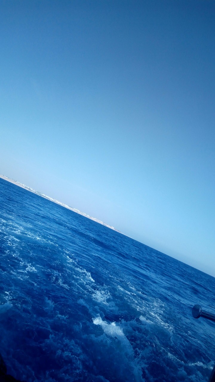 Blue water