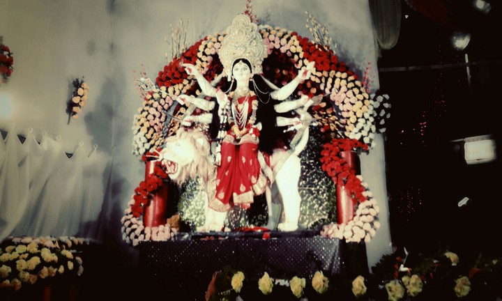 Goddess Durga at navratri