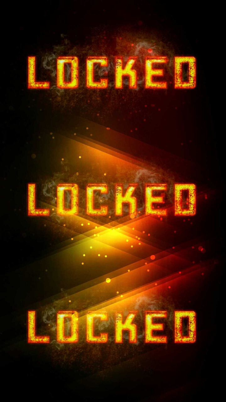 yellow locked