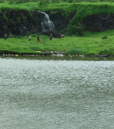 rainy season water falls