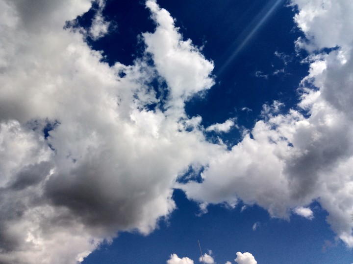blue sky