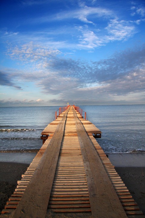 fonds d'écran pier, ocean