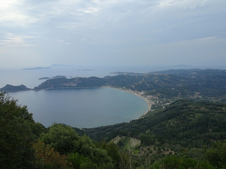Aghios Georgios from high