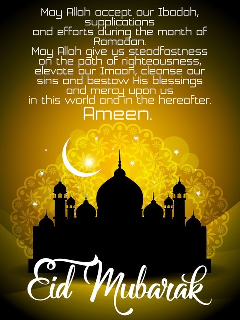 Eid Mubarak