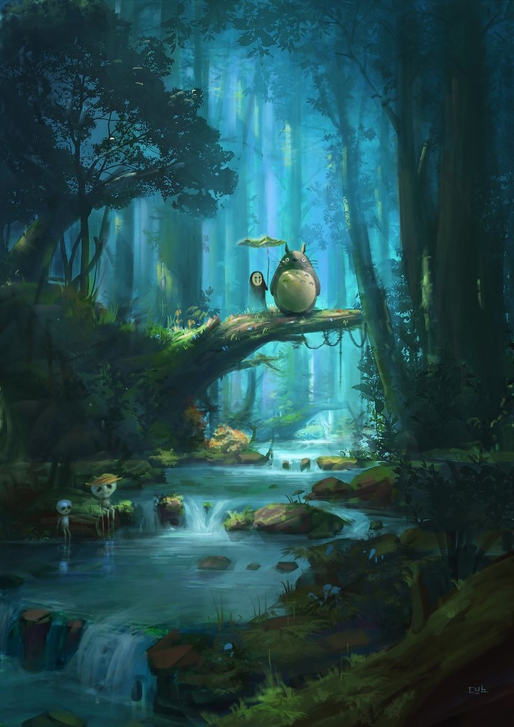 Totoro forest