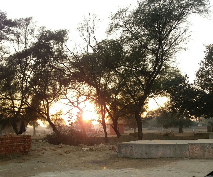 A beautiful evening
