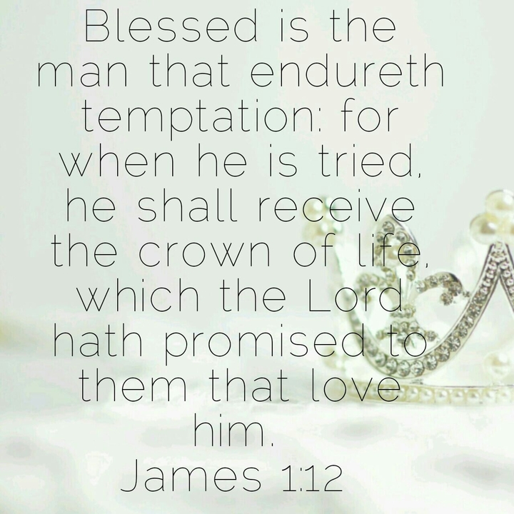 There is reward for those who endure.