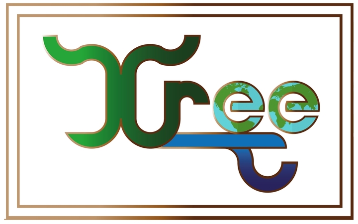 logo 3 in 1, tree+planet+water