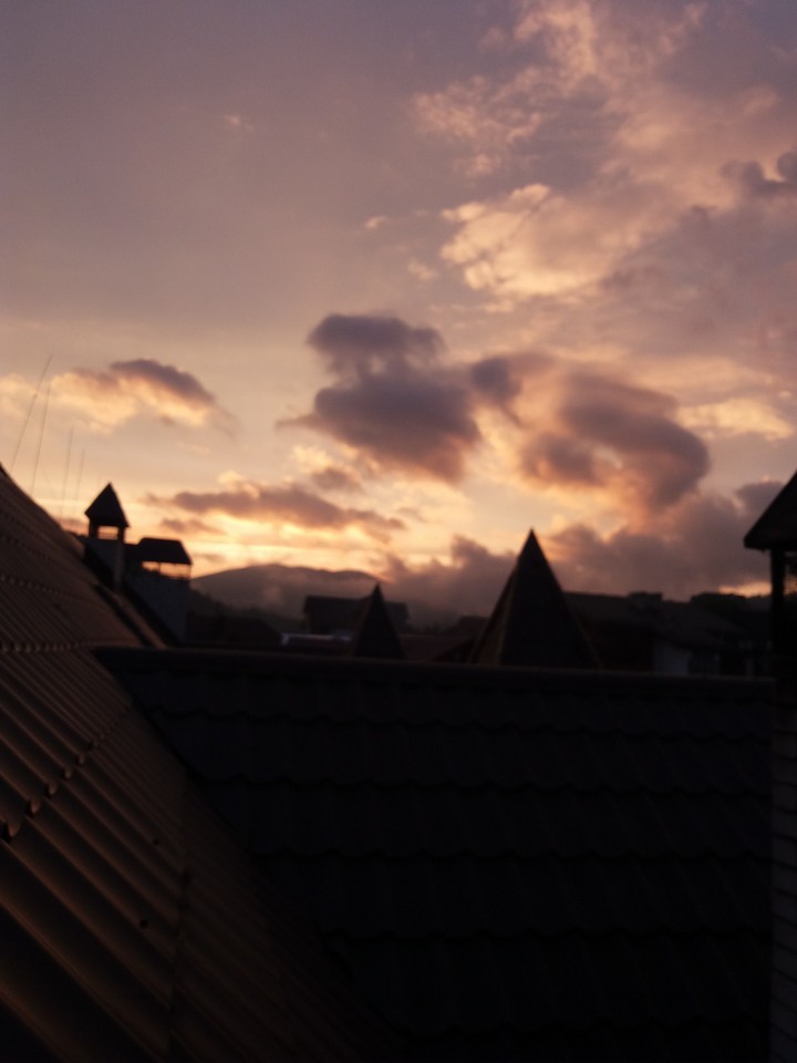 Sunset light