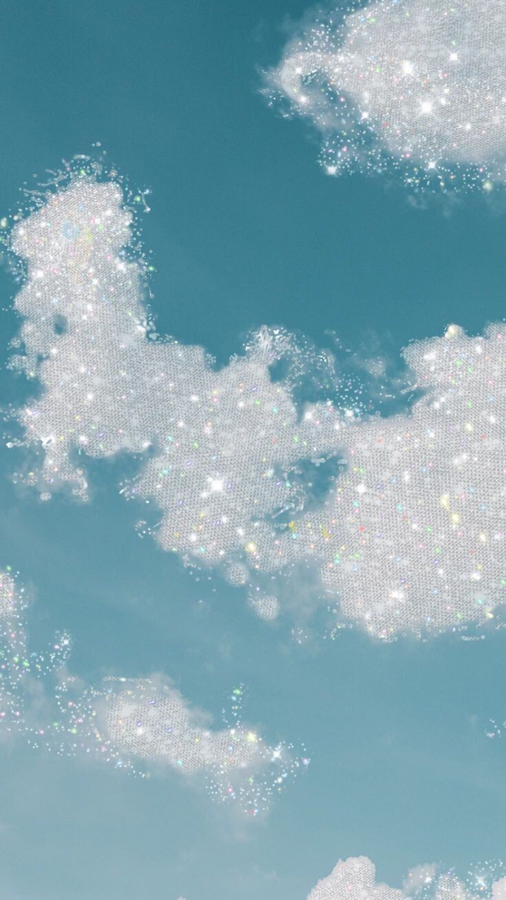 a sparkly sky