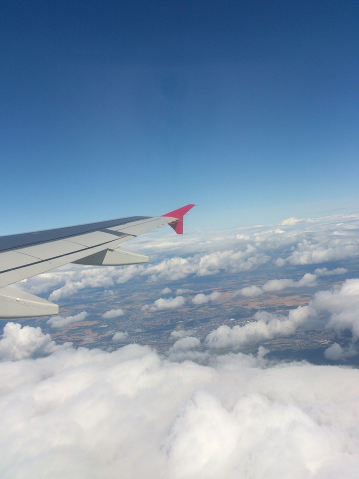 soaring above the sky
