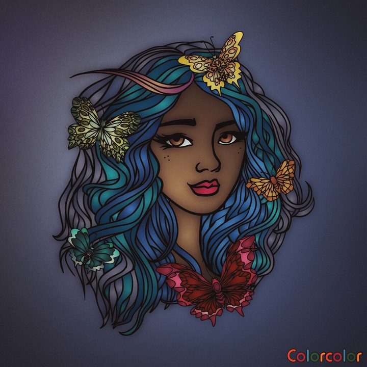 Blue Melanin