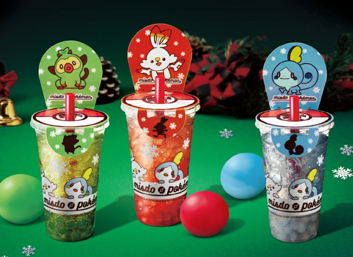 Pokemon tapioca drinks