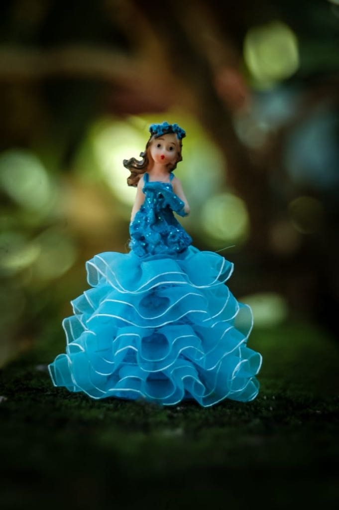 blue doll