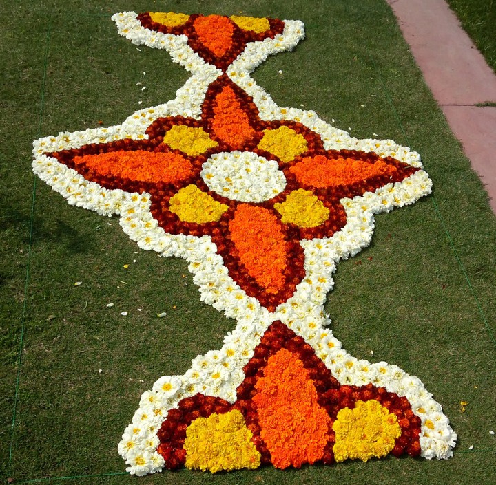 flower Rangoli