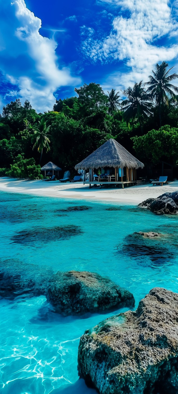 fonds d'écran beach, Island