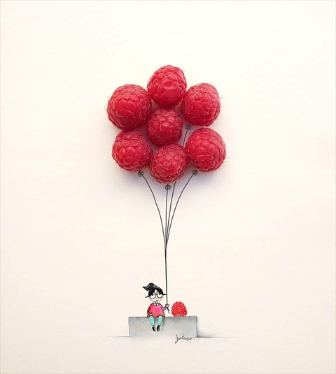 sfondi Balloon, berry