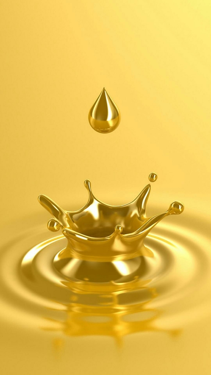 gold splash