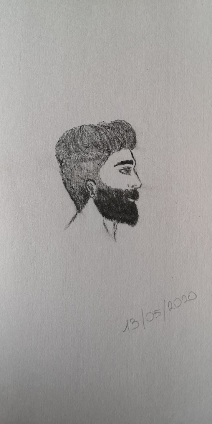 the man with the black beard