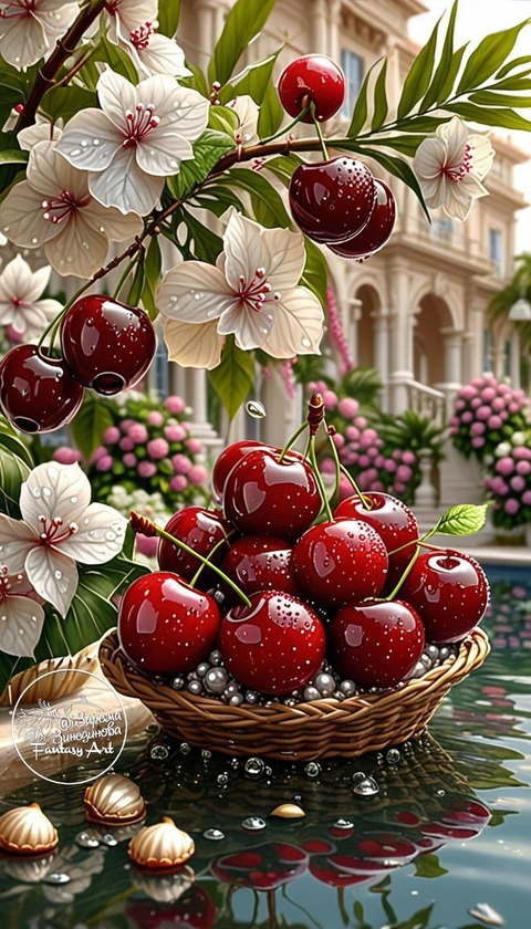 papéis de parede Blossom, produce