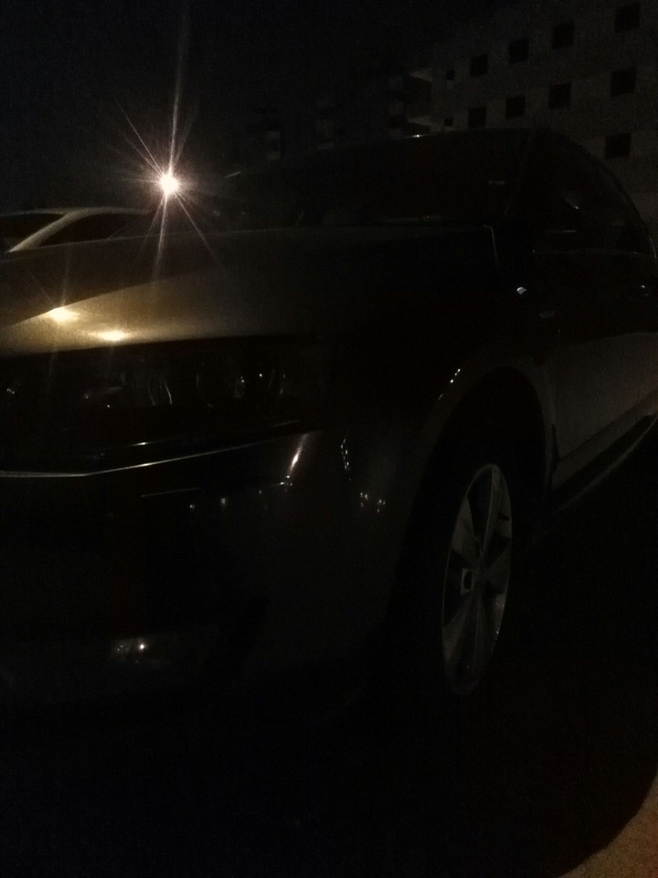 the car