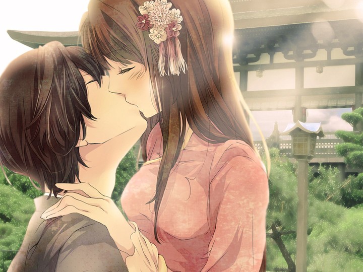 Anime Kissing Love