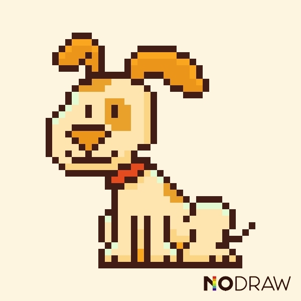 le chien pixel