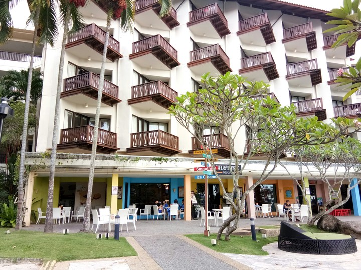 a view from hotel