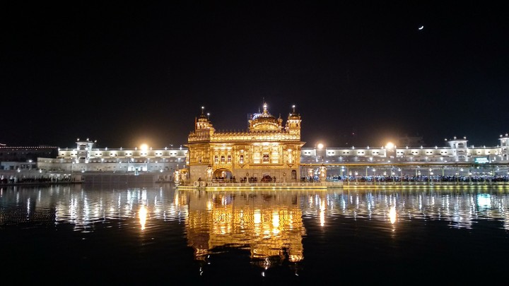 Golden Temple Amritsar in night
