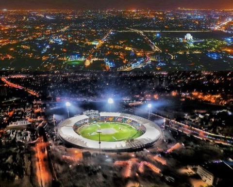 Beautiful view | Qaddafi Cricket Stadium | Lahore | Pakistan