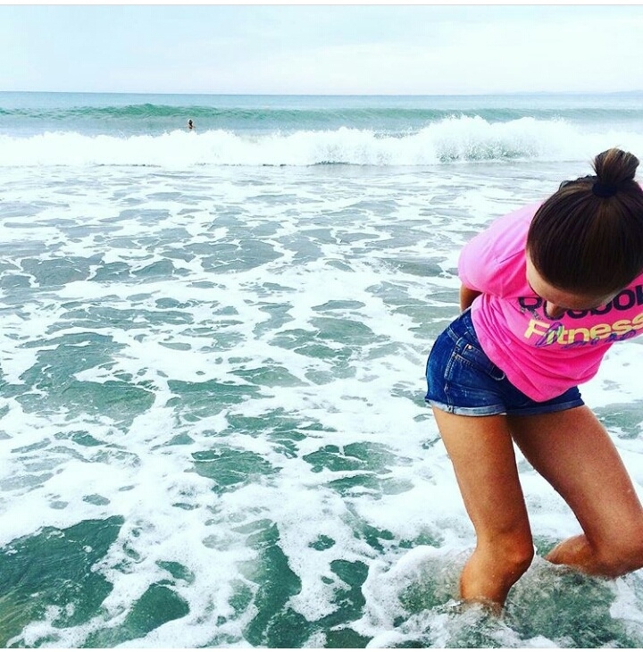 water and girl