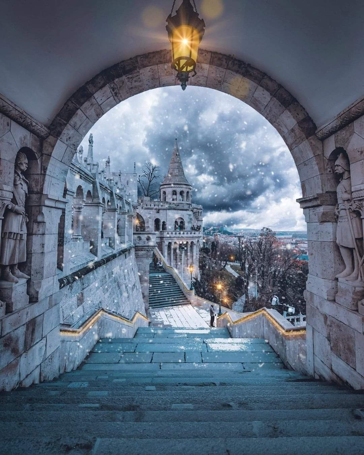 Budapest winter