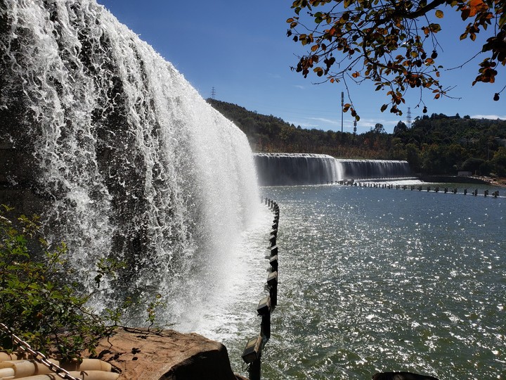 waterfalling