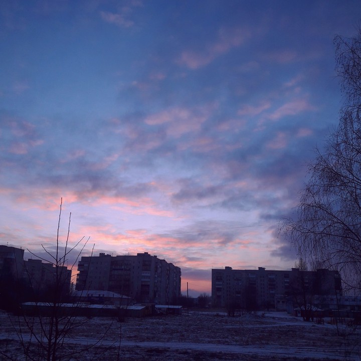 небо