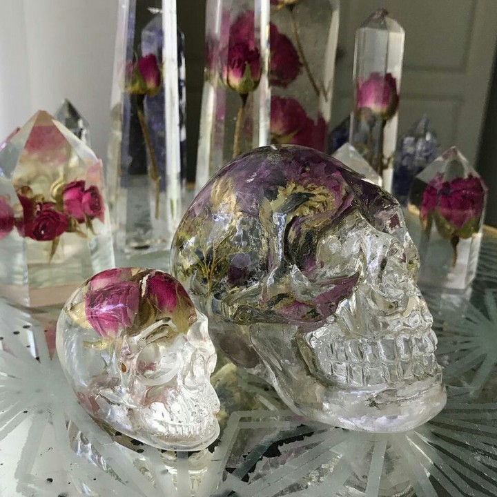 Flower Skull