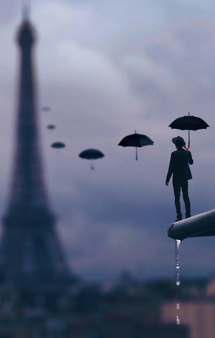 Umbrella steps
