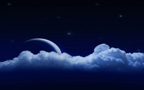 тапети sky, moonlight