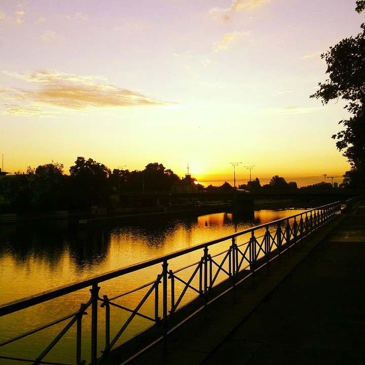 Sunrise in Prague