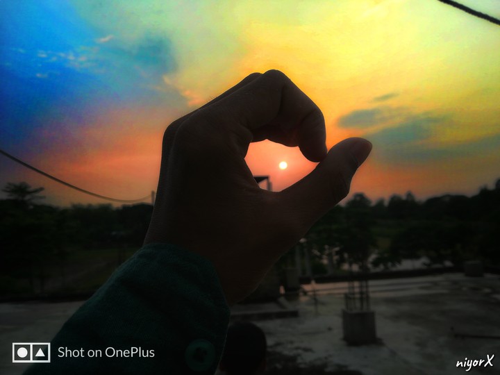 sun set