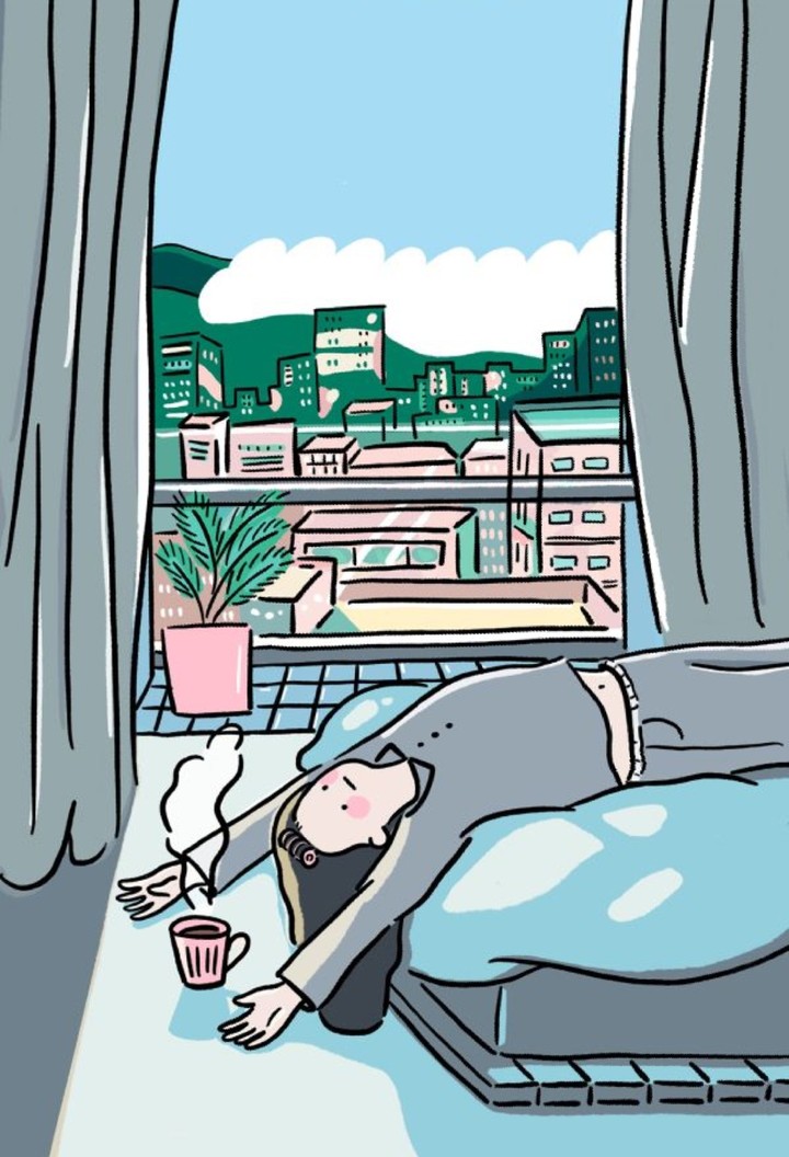 고요한 아침