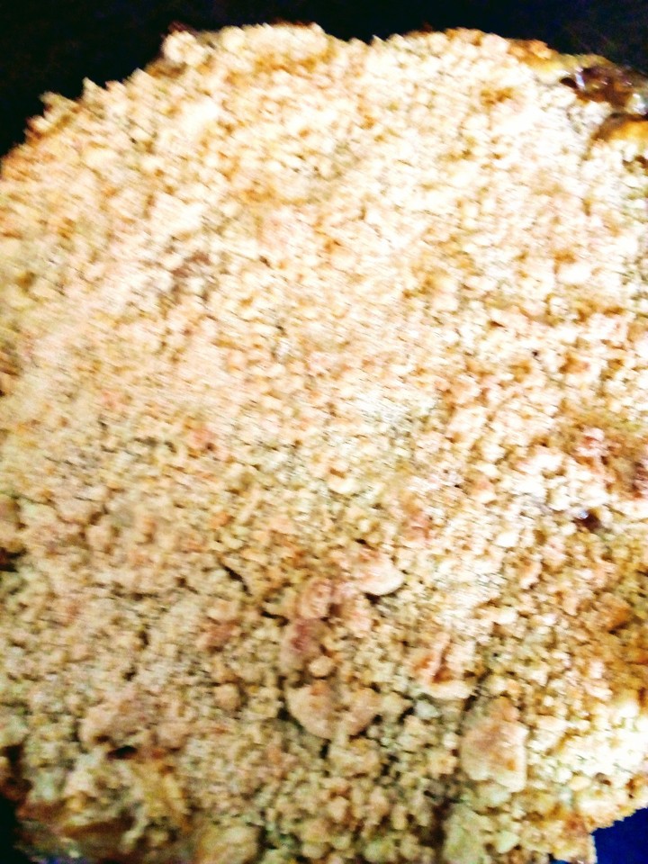 Selbstgebacken Pflaume.
