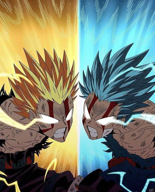 Bakugo and Midoriya team up