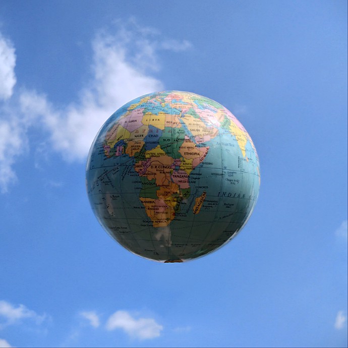 Planet in the sky