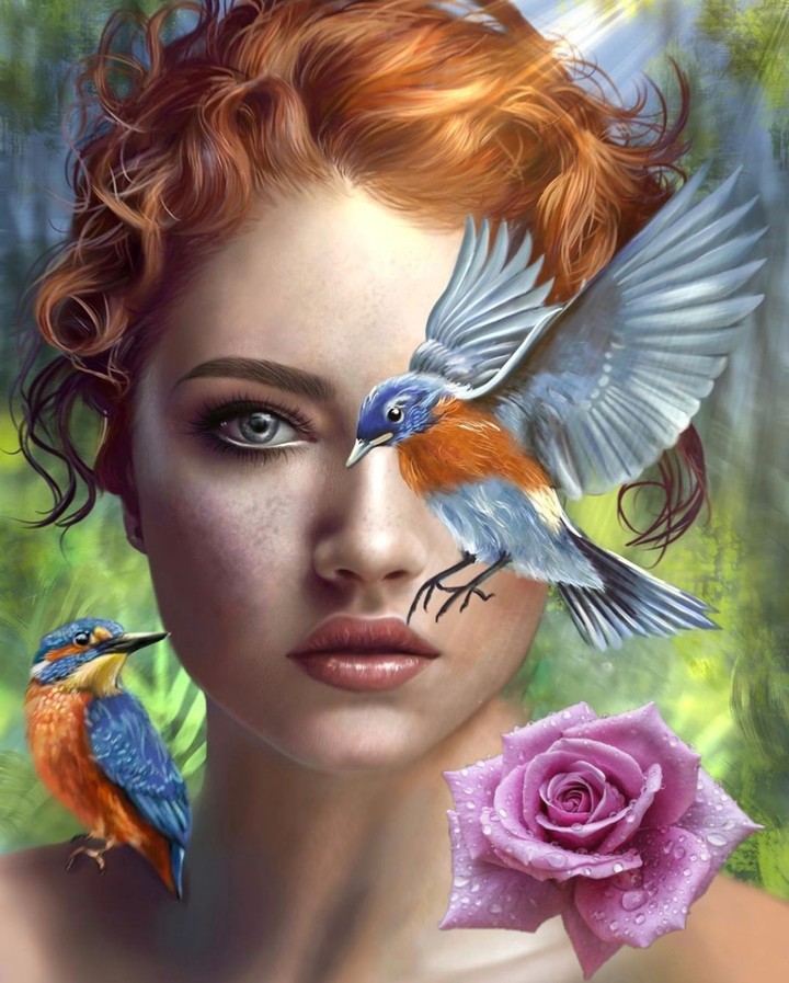 bird & girl