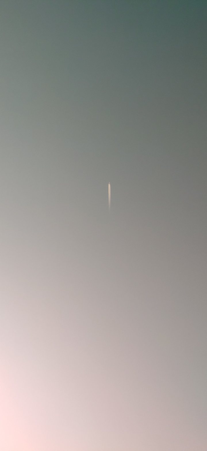 a plane in sky.