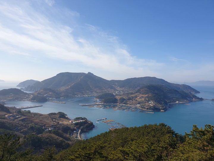 청년부 수련회  욕지도 일출봉