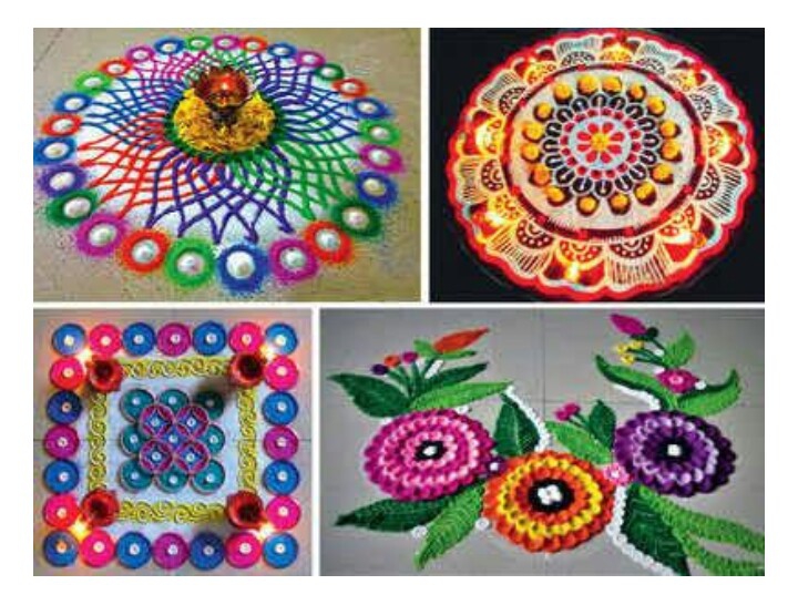 *Nice rangoli*