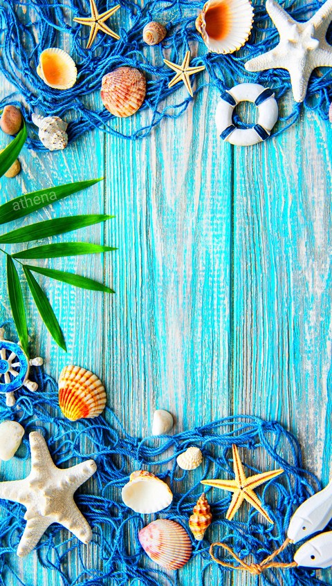 azure, Decoration duvar kağıtları